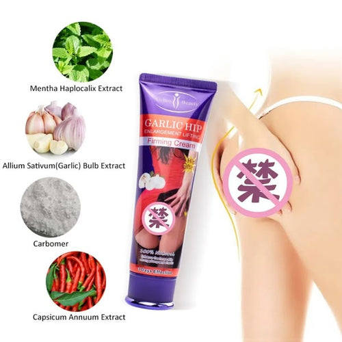 Crème Booster fessier Garlic Hip Enlargement Lifting