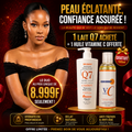 Lait Eclatant , Hydratant et Réparateur au Q7 et Huile VC