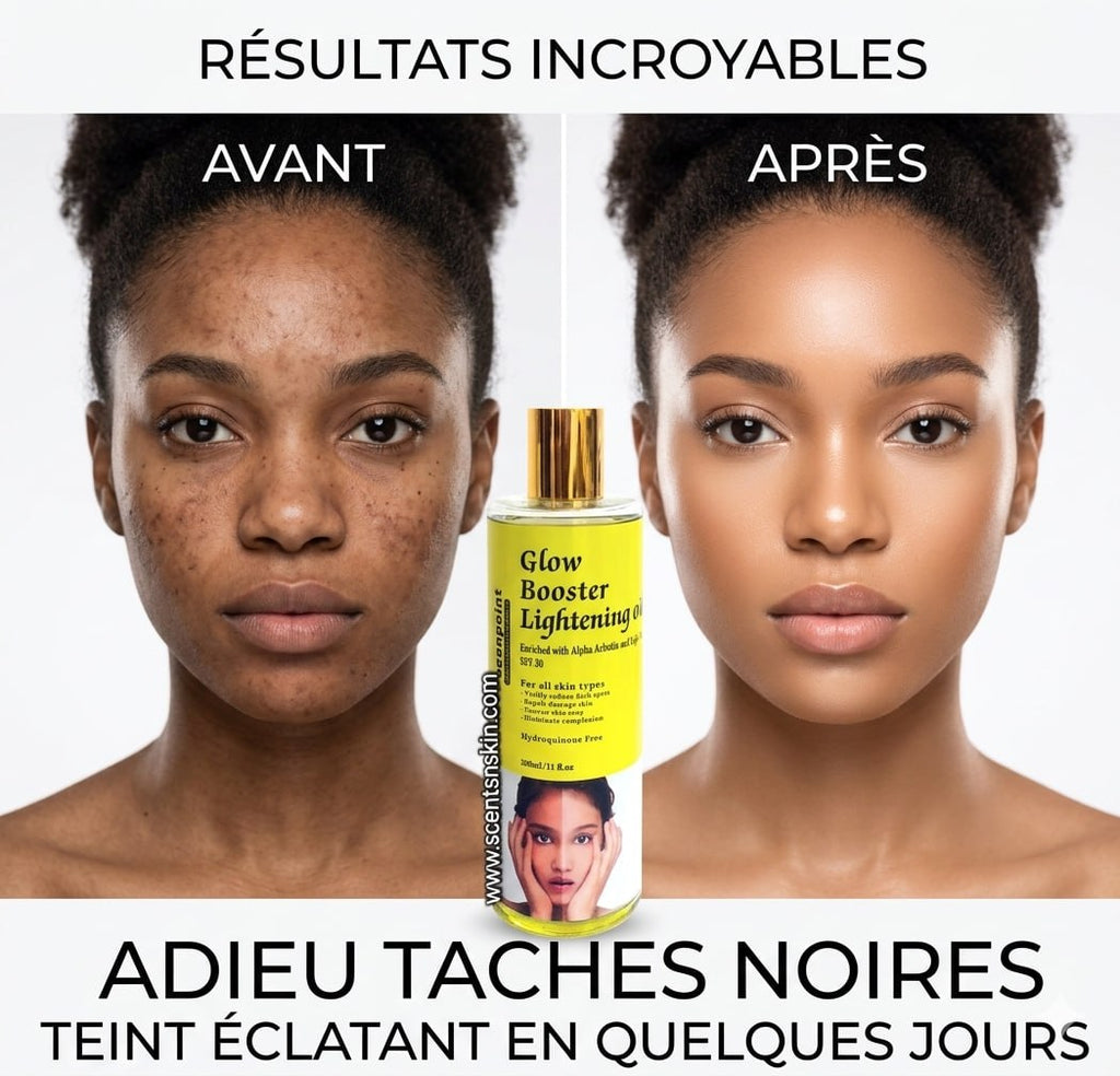 Huile Hydratant Glow booster de la peau