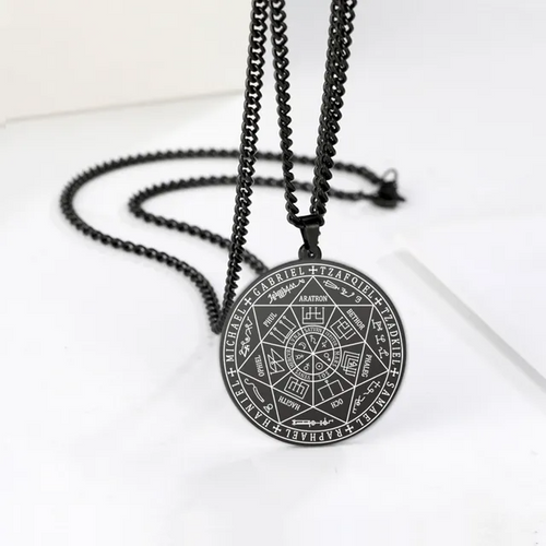 COLLIER 7 ARCHANGE™ avec Flacon d'HUILE d'OLIVE